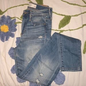High rise Abercrombie jeans
